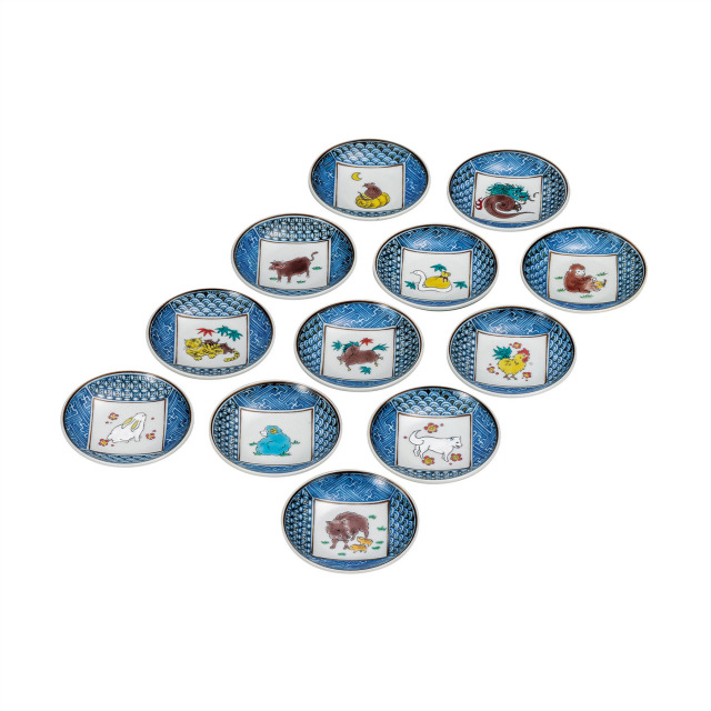 3.2号皿揃・十二支