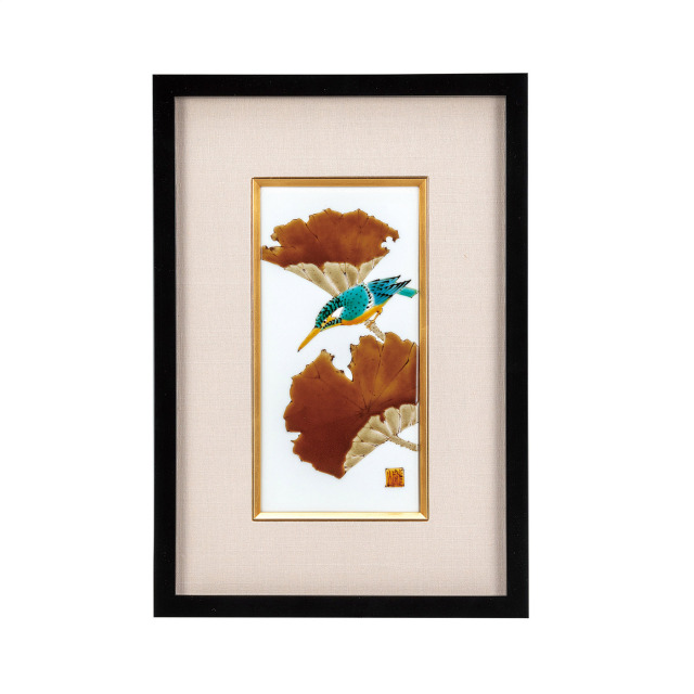 陶額・蓮に翡翠