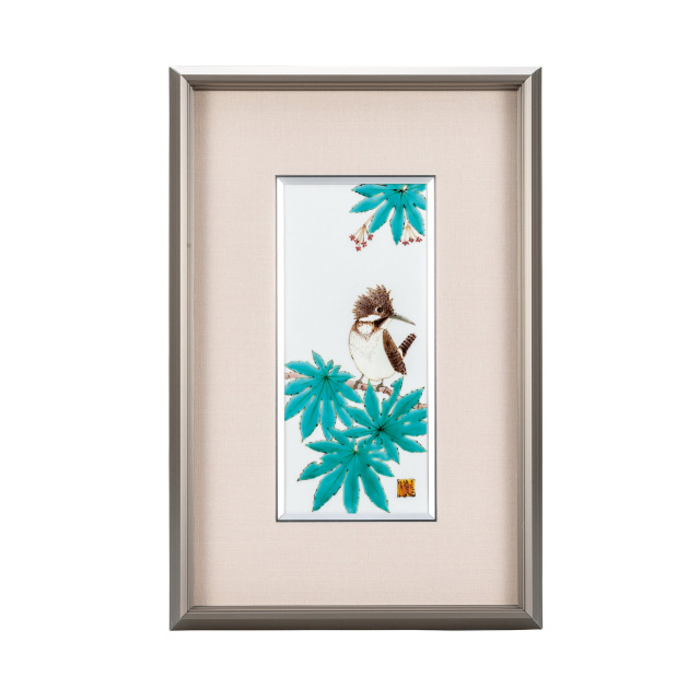 陶額・楓に山翡翠