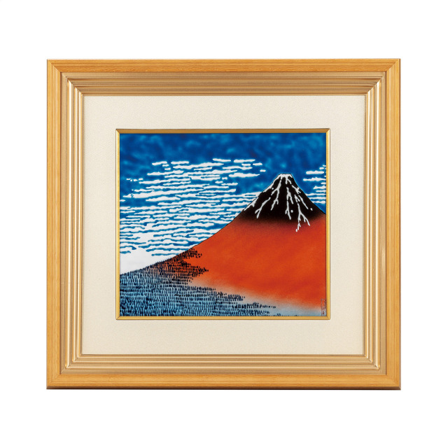 【新品】陶額　富士・凱風快晴　和風　インテリア　壁掛け 2025年最新】陶額 富士の人気アイテム - メルカリ 【新品】陶額 富士