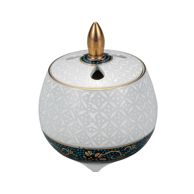 2.8号豆香炉・白七宝