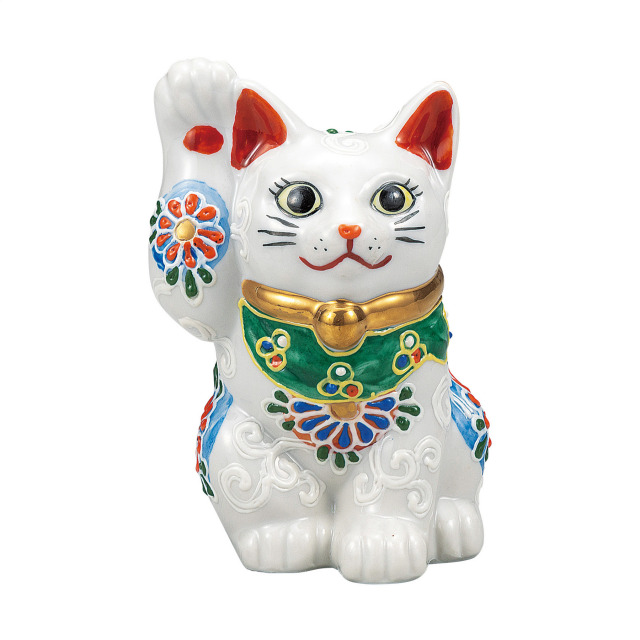 4号招き猫・白盛