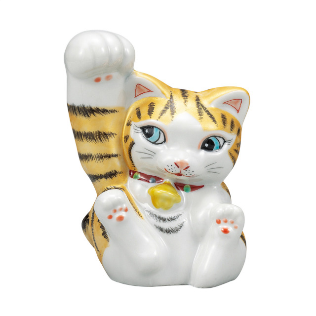 4.5号招き猫・金彩