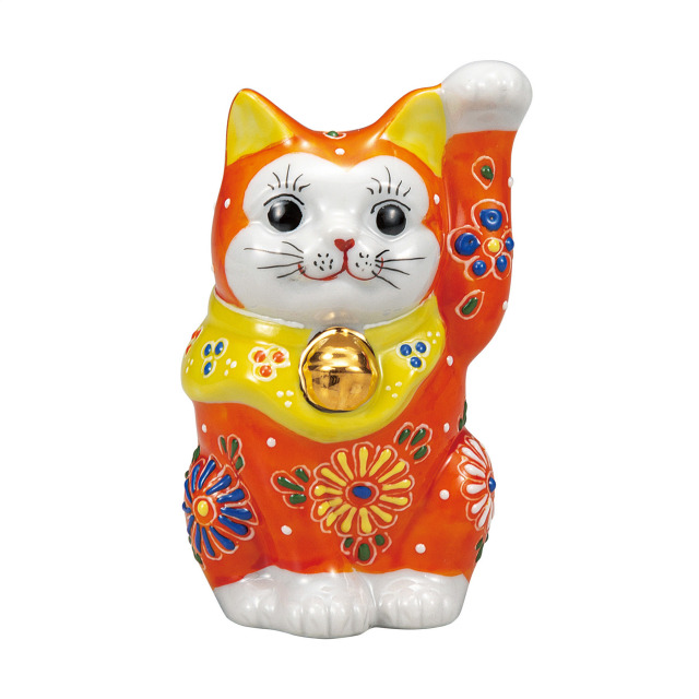 2.8号招き猫・だいだい盛