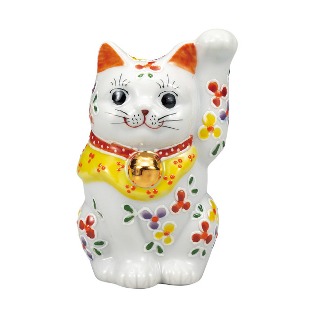 3.3号招き猫・小花