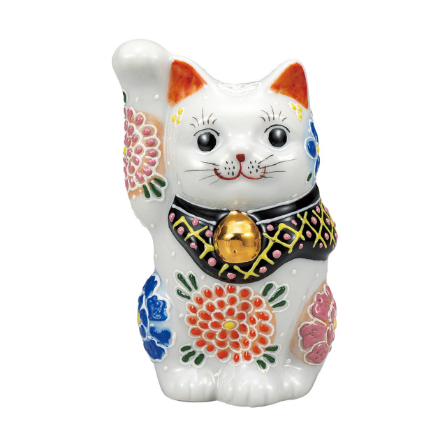 4号招き猫・花大輪