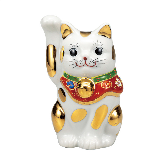 4号招き猫・金ブチ