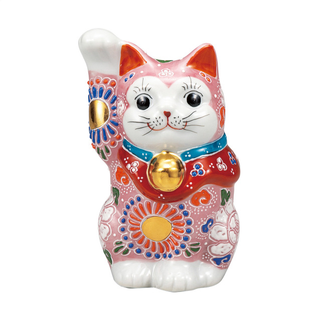 4号招き猫・桃盛