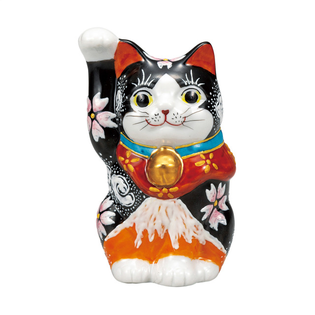 4号招き猫・赤富士