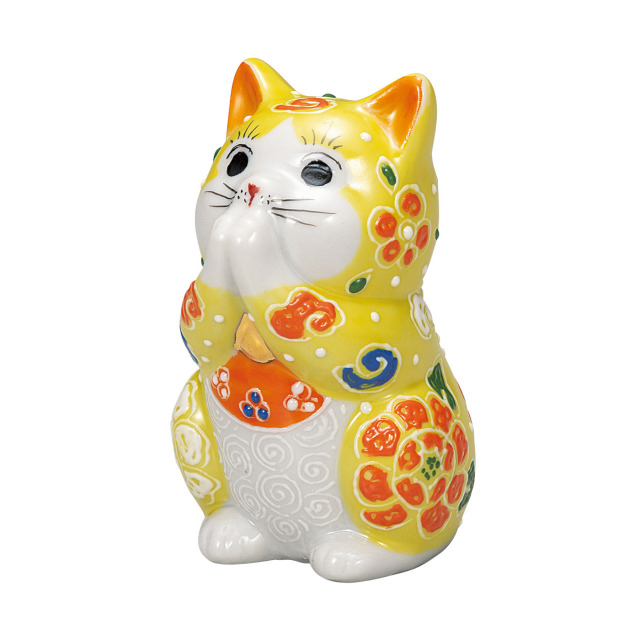 2.7号お祈り猫・黄盛