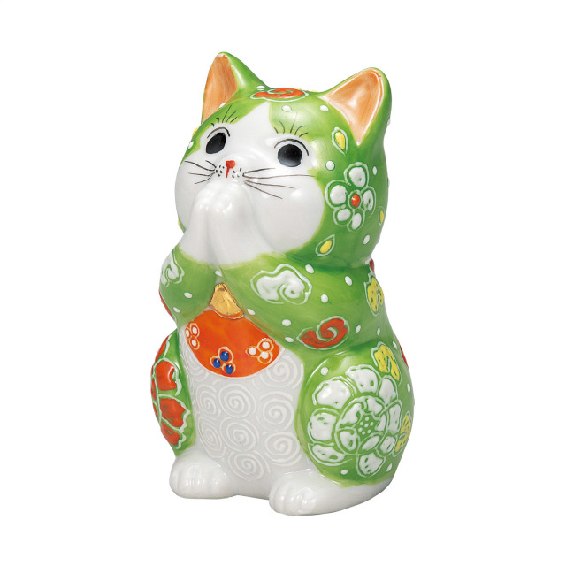 3.2号お祈り猫・ひわ盛