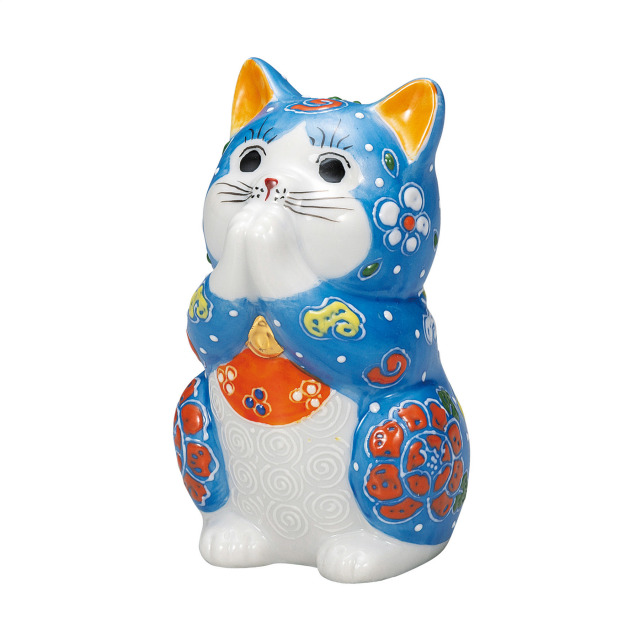 3.2号お祈り猫・青盛