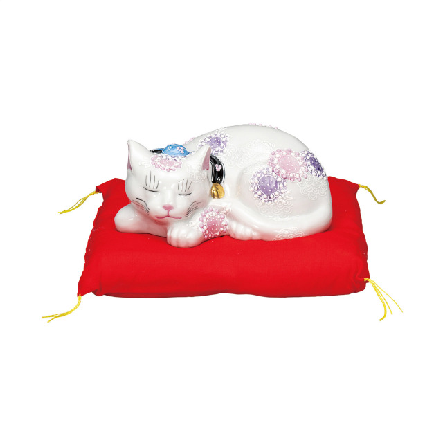 6号眠り猫・花むらさき（布団付）