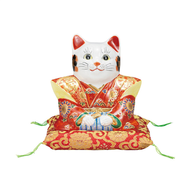 6号福助猫・盛（布団付）