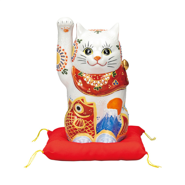 7号招き猫・祝鯛（布団付）