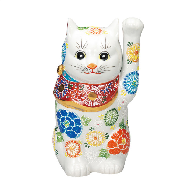 8.5号招き猫・白盛