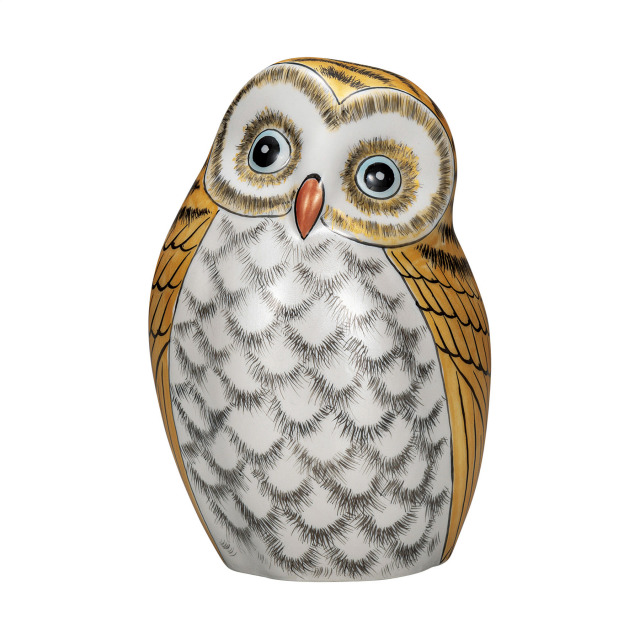 6号ふくろう・金彩