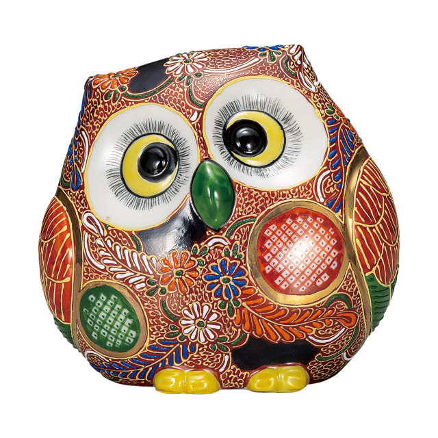 4号ふくろう・細描鹿の子盛