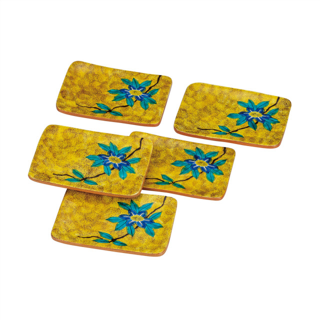 5.5号皿揃・吉田屋鉄仙