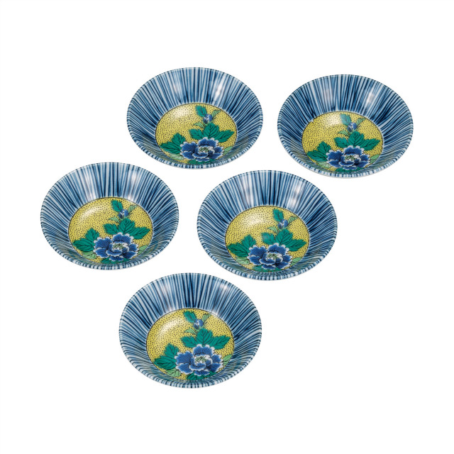 3.5号小鉢揃・吉田屋牡丹