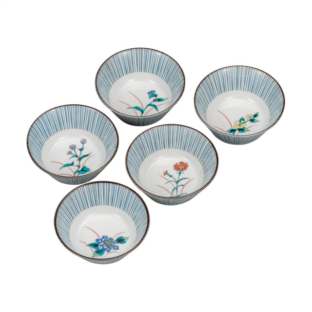 4.5号小鉢揃・五草花