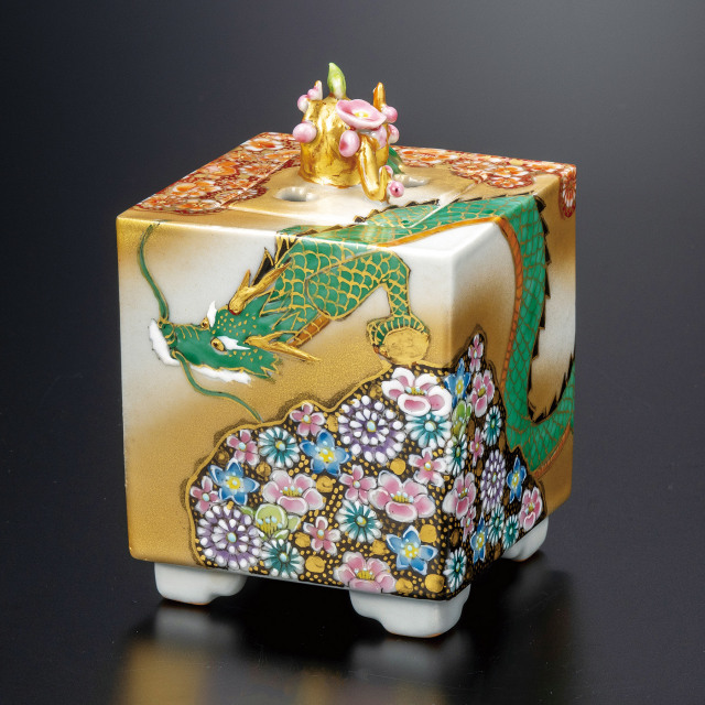 3.5号香炉・花詰龍