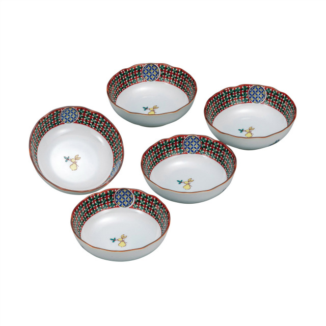 4号小鉢揃・うさぎ