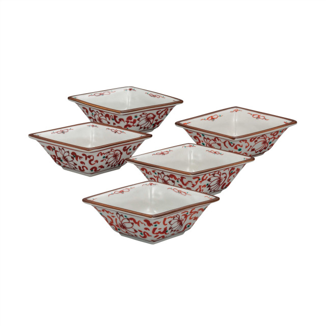 5号小鉢揃・唐草