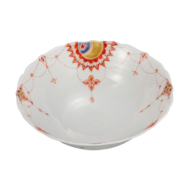 5.5号鉢・瓔珞文