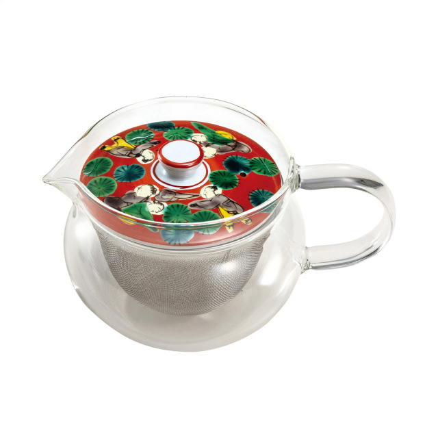 九谷和ポット NAGOMI POT・木米（茶こし付）