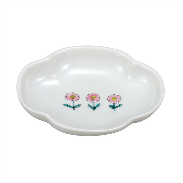 3.4号豆皿・小花　ピンク