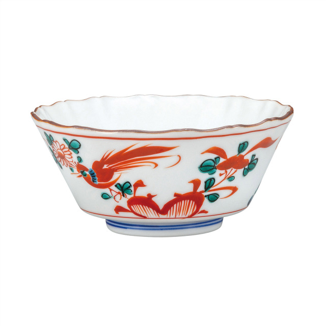 3.5号小鉢・呉須赤絵