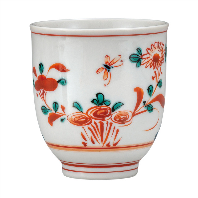 湯呑小・呉須赤絵