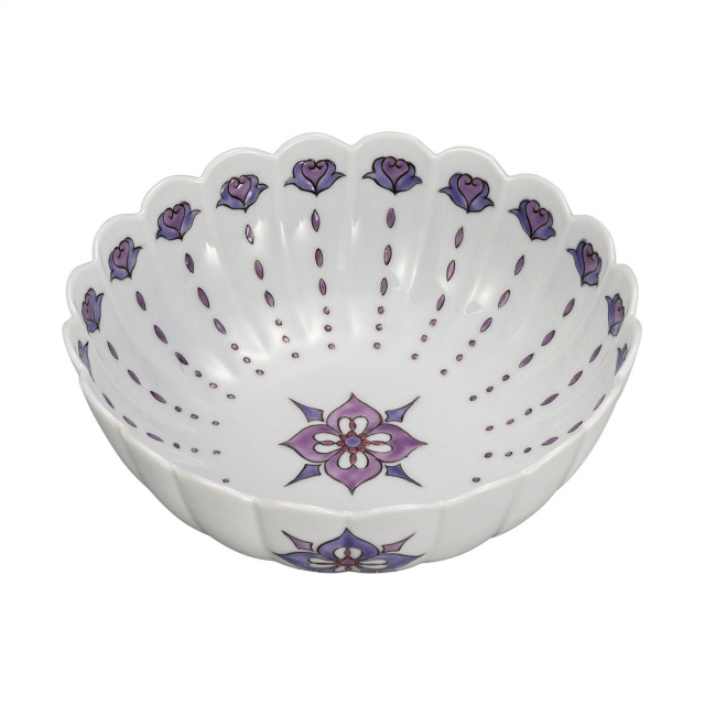 5.2号鉢・花菱文