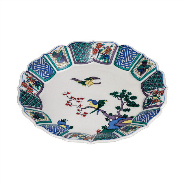 10号盛皿・古九谷