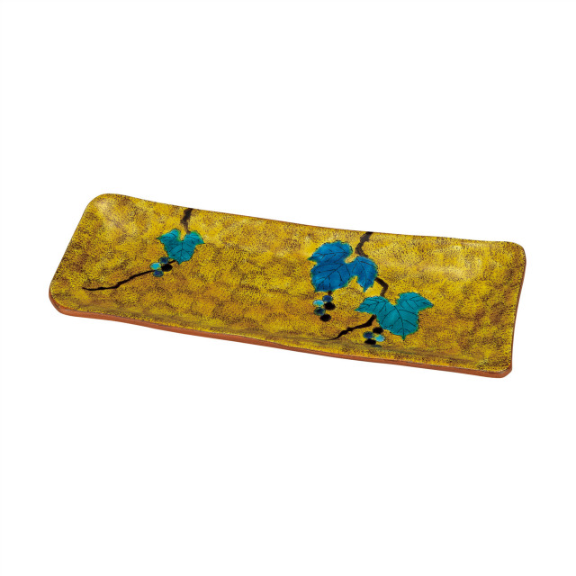 11号長角皿・吉田屋野ぶどう