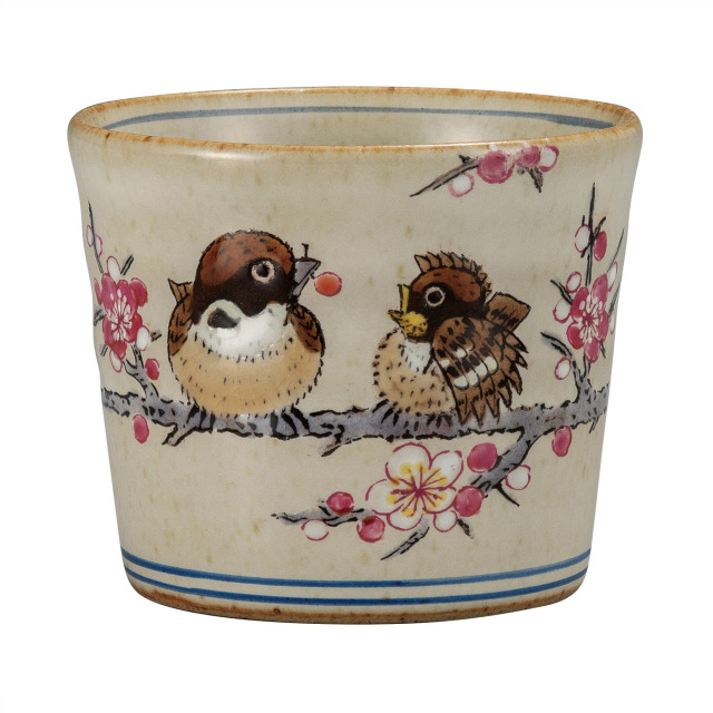 そば猪口・すずめ