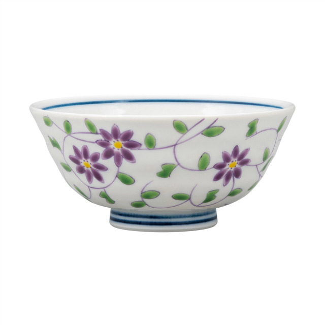飯碗・花唐草文