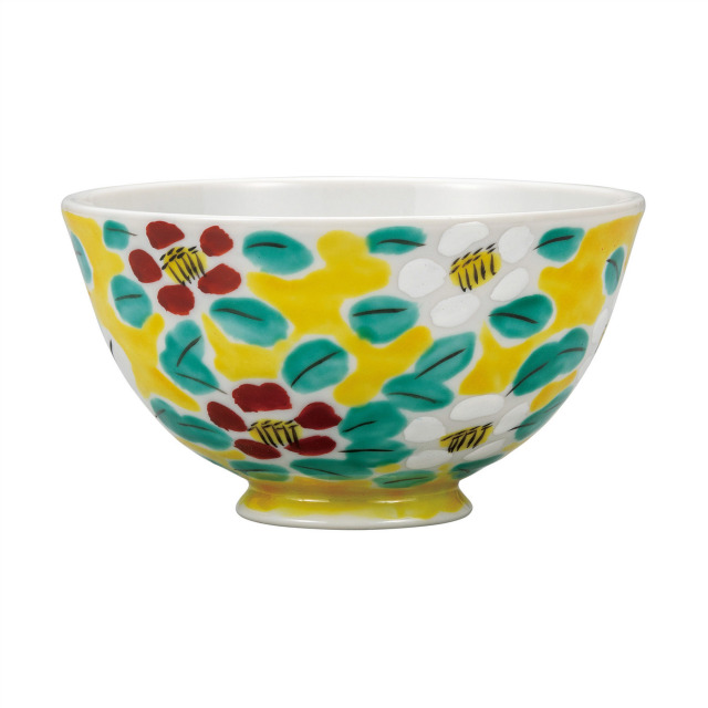 軽量飯碗・花模様