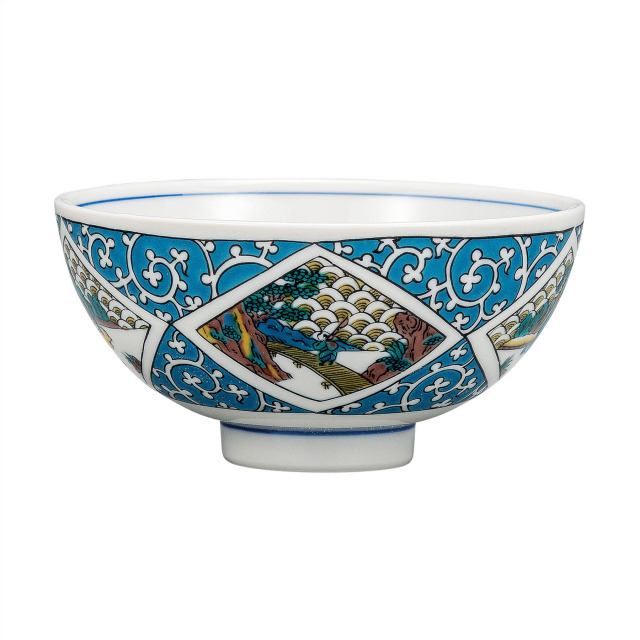 飯碗・唐草山水