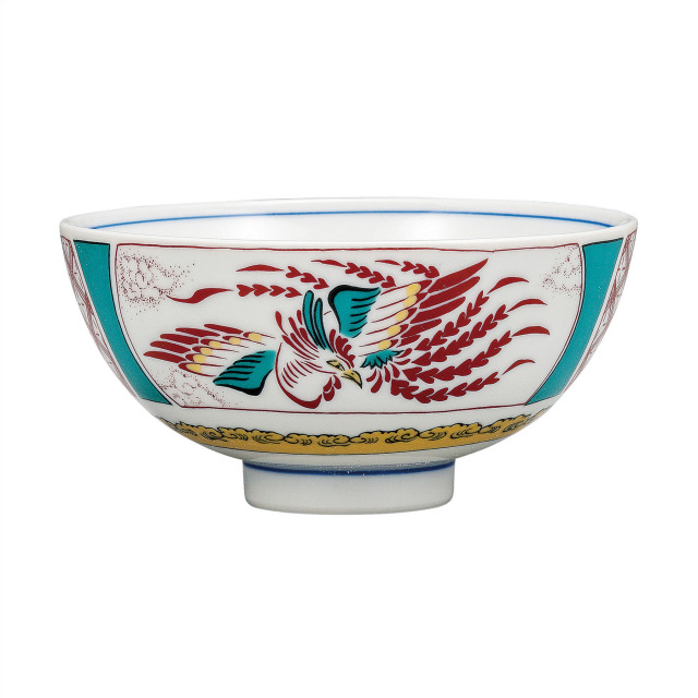 飯碗・赤絵鳳凰