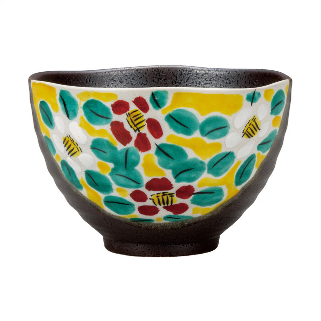 茶漬碗・花模様