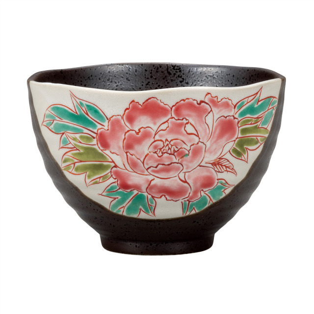 茶漬碗・牡丹
