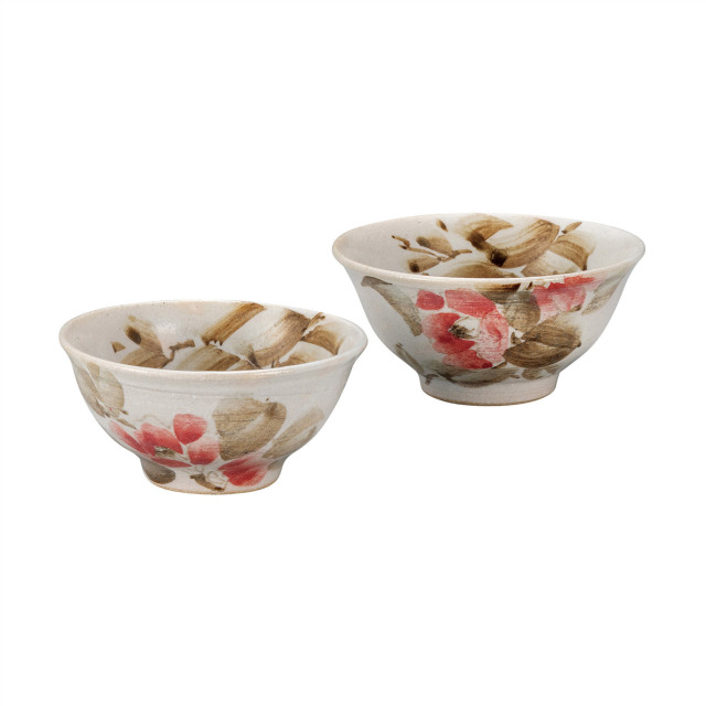 組飯碗・染椿