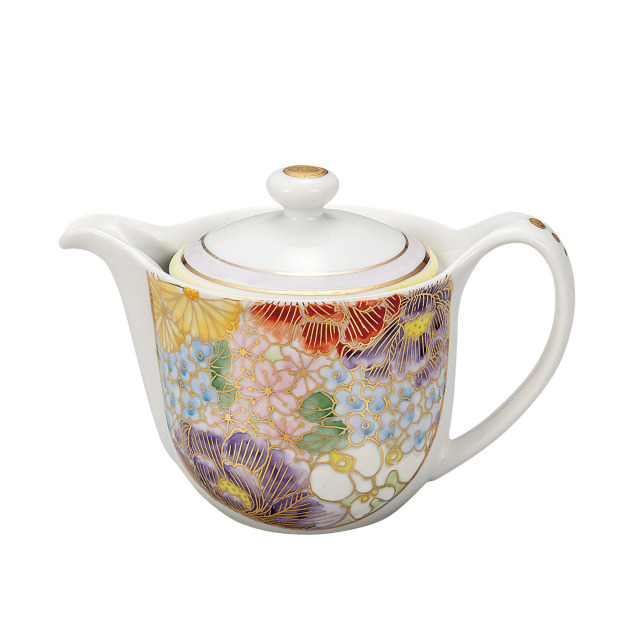 ポット急須・雅華（網付）