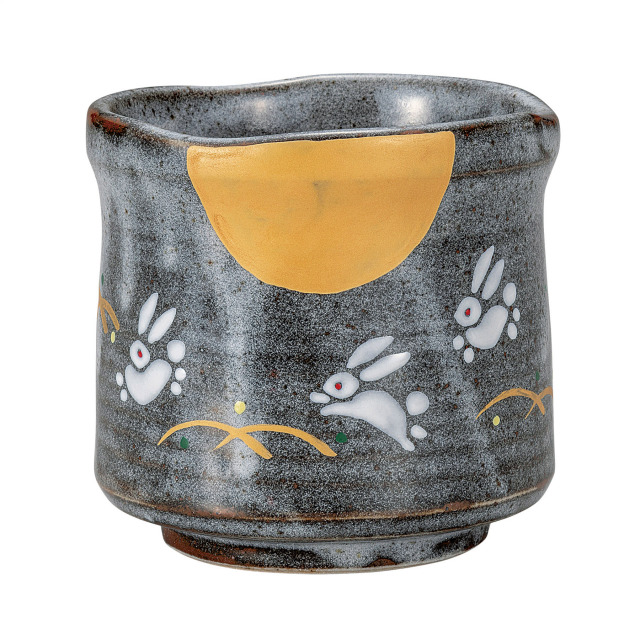 大湯呑・月うさぎ