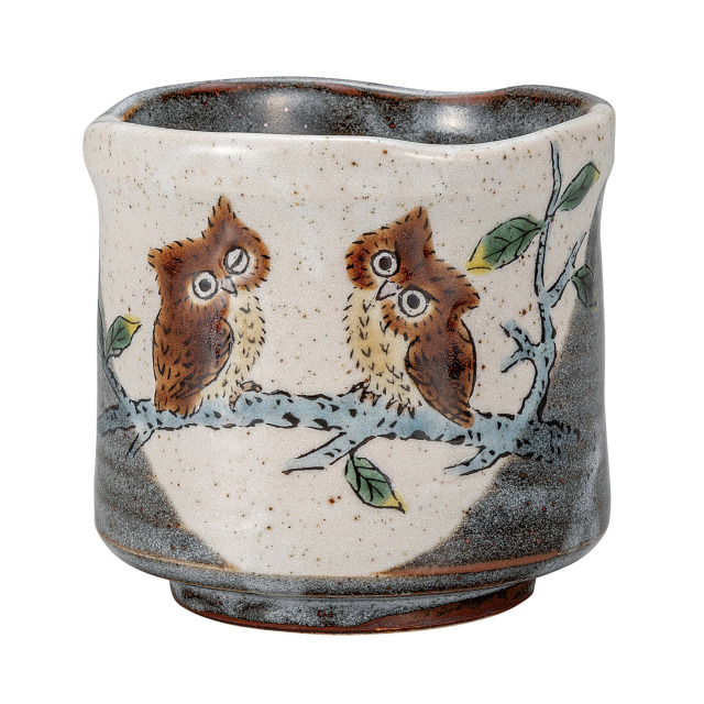 大湯呑・ふくろう