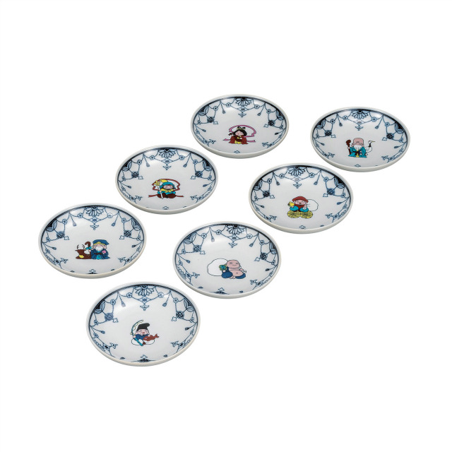 4.2号皿揃・七福神