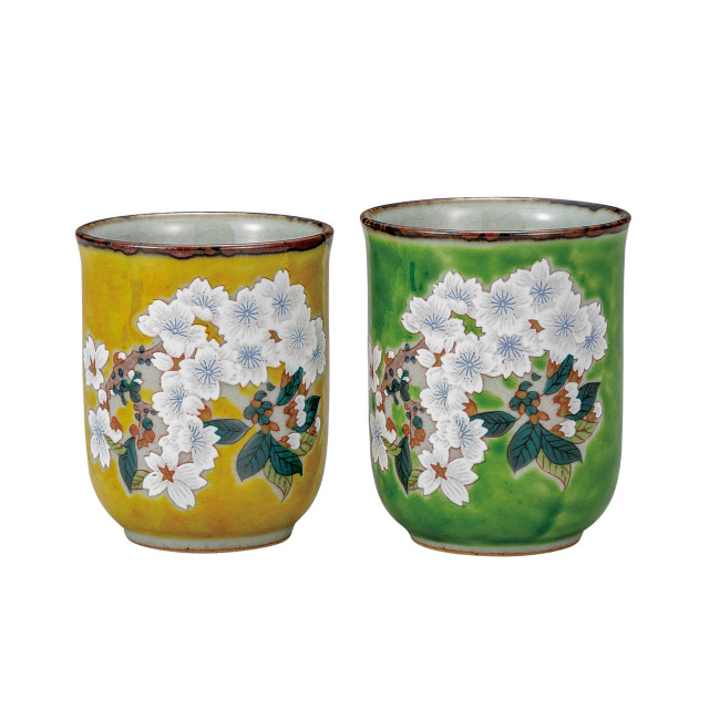 組湯呑・さくら