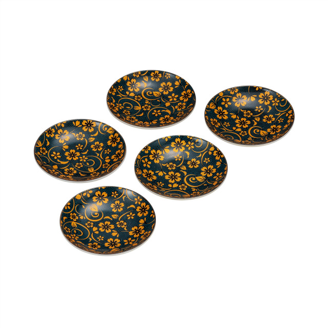 3.2号皿揃・青粒桜